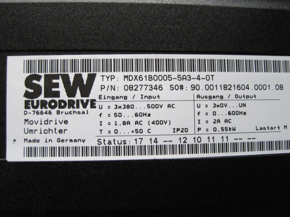 Sew FBG31C-01 "CANOpen"