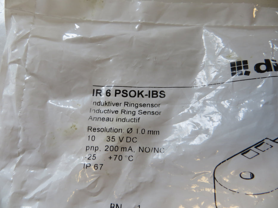 Di- Soric IR 6 PSOK-IBS "Ring sensor"