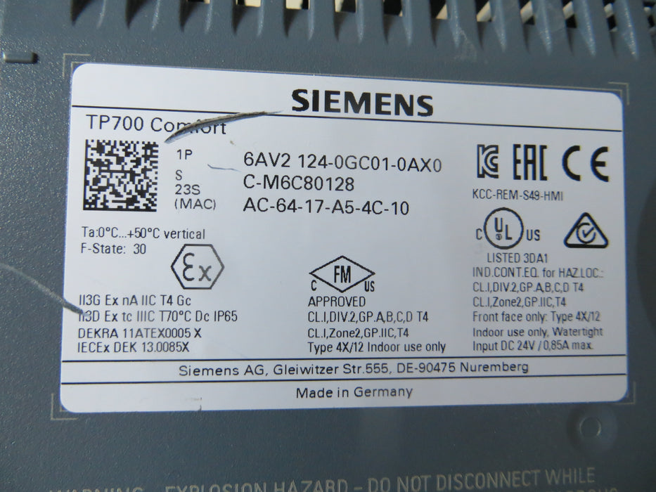 Siemens 6ES7 322-1HH01-0AA0 "Digitale uitgang"