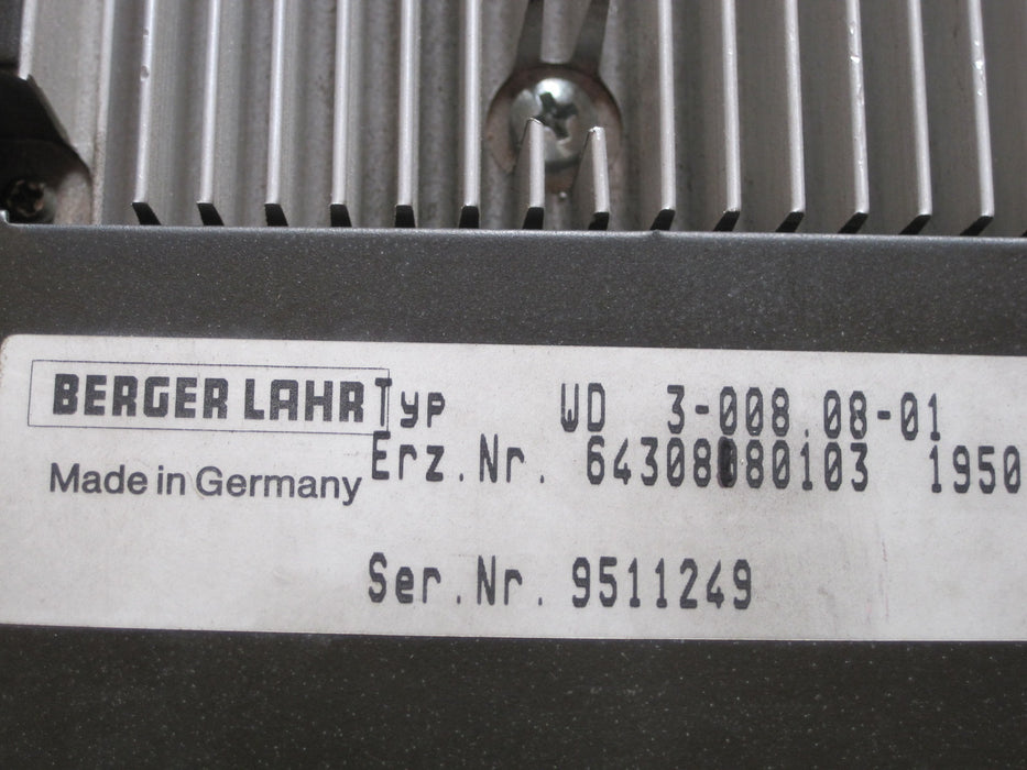 Berger Lahr WD3-008 18-01 "Driver"