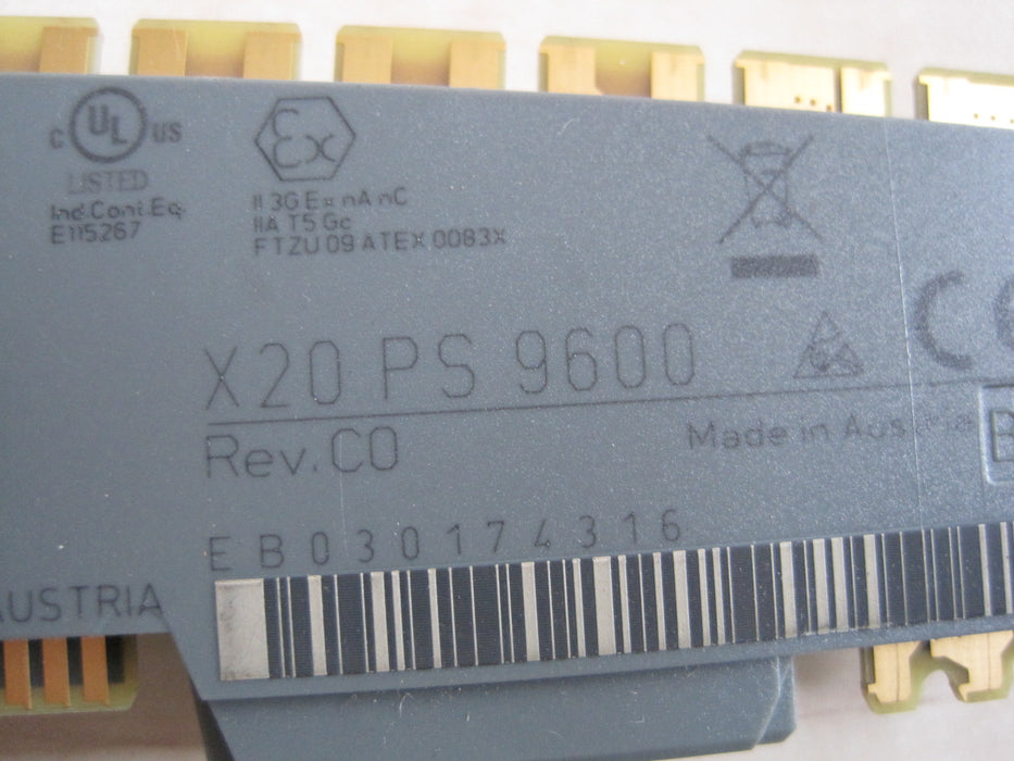 B&R X20 PS 9600 "Power supply module"