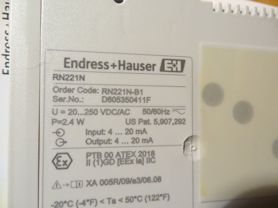 Endress + Hauser RMA 421-A21A2A "Zender"