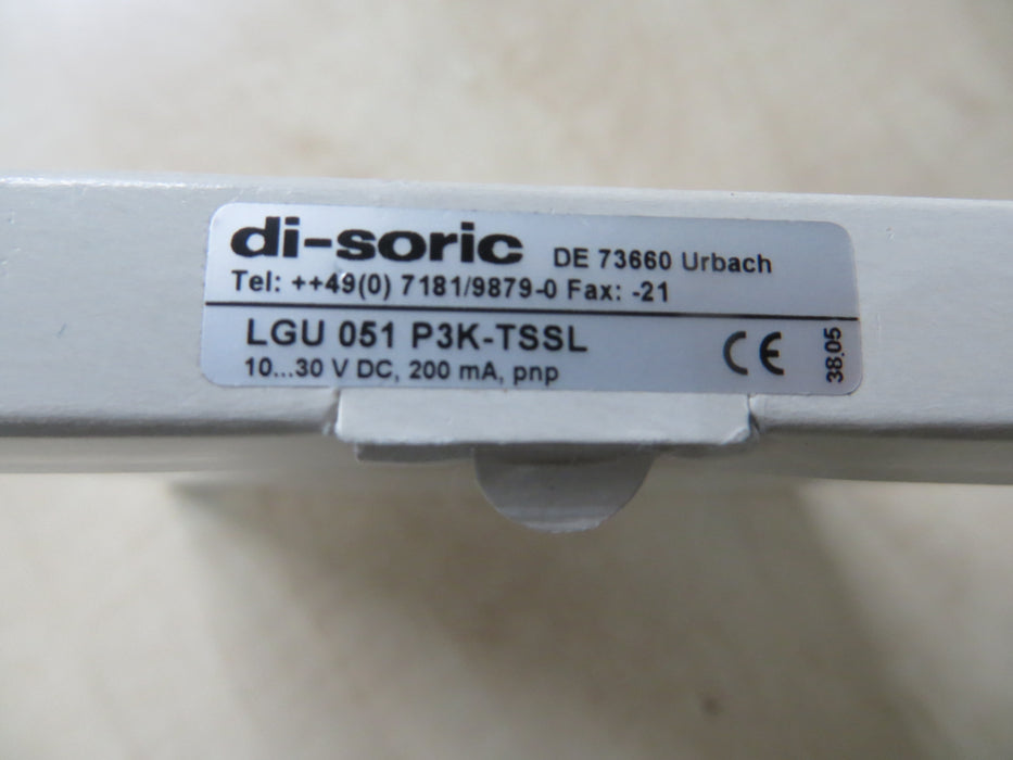 Di- Soric LGU 051 P3K-TSSL "Fork light barrier"
