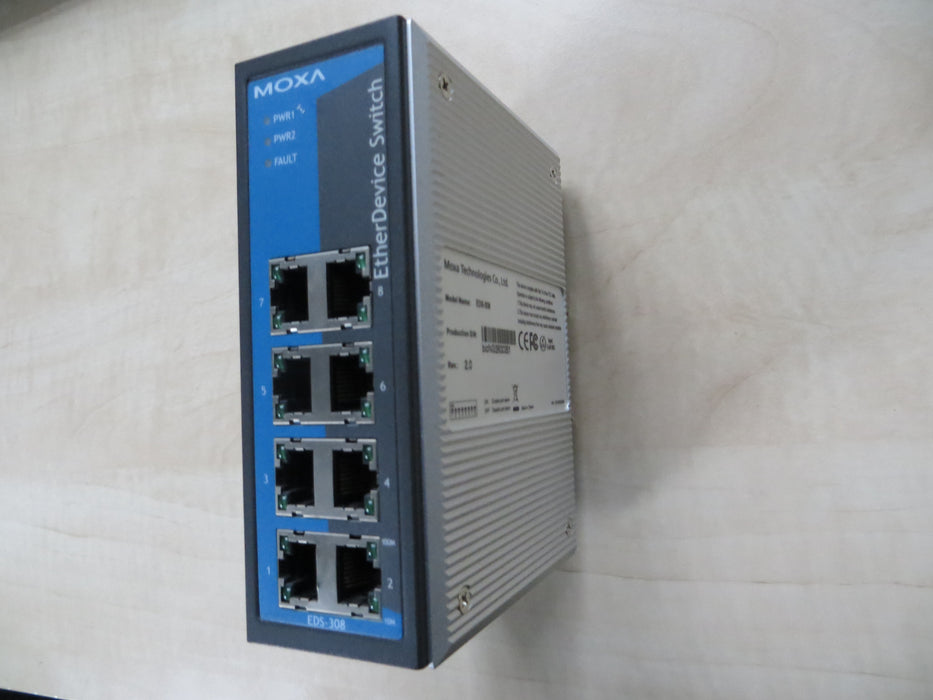 Moxa EDS -308 "Ethernet switch"