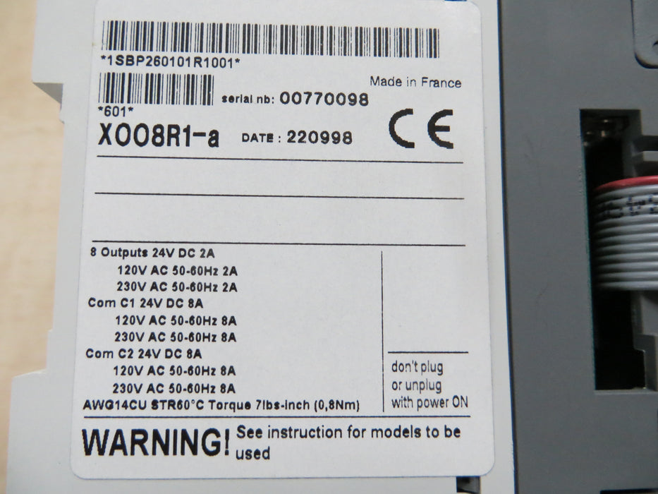 ABB XO08R1-a "Extension module"