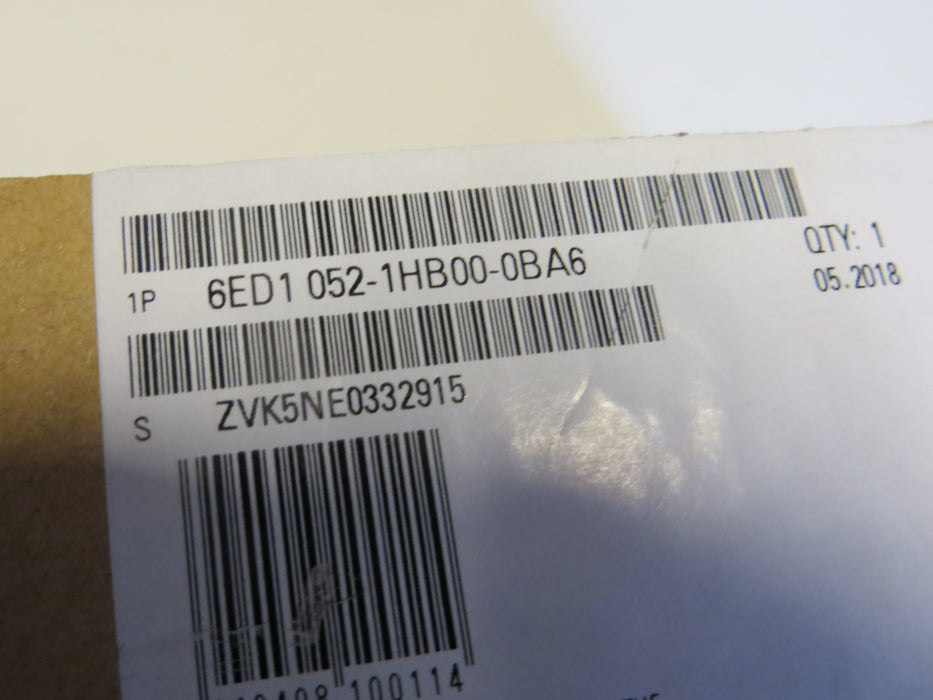 Siemens 6ED1 052-1HB00-0BA6 "Logic module"