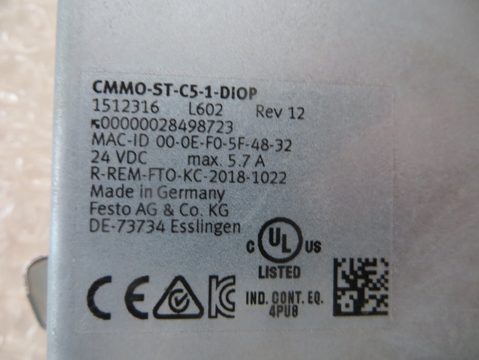 Festo CMM0-ST-C5-1-DIOP "Motorcontroller"