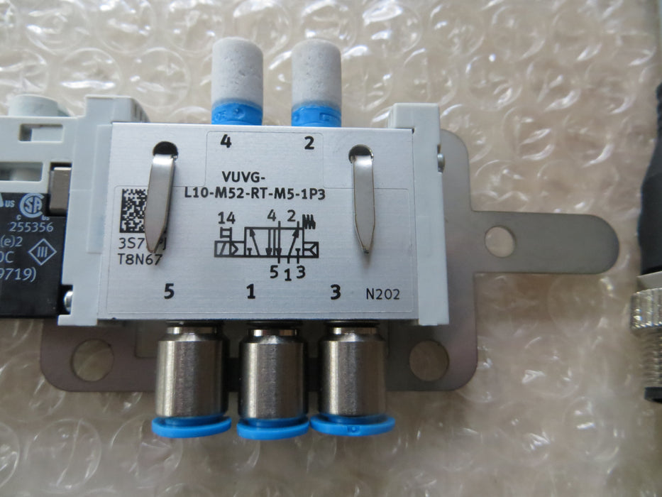 Festo VUVG-L10-M52-RT-M5-1P3 "Solenoid valve"