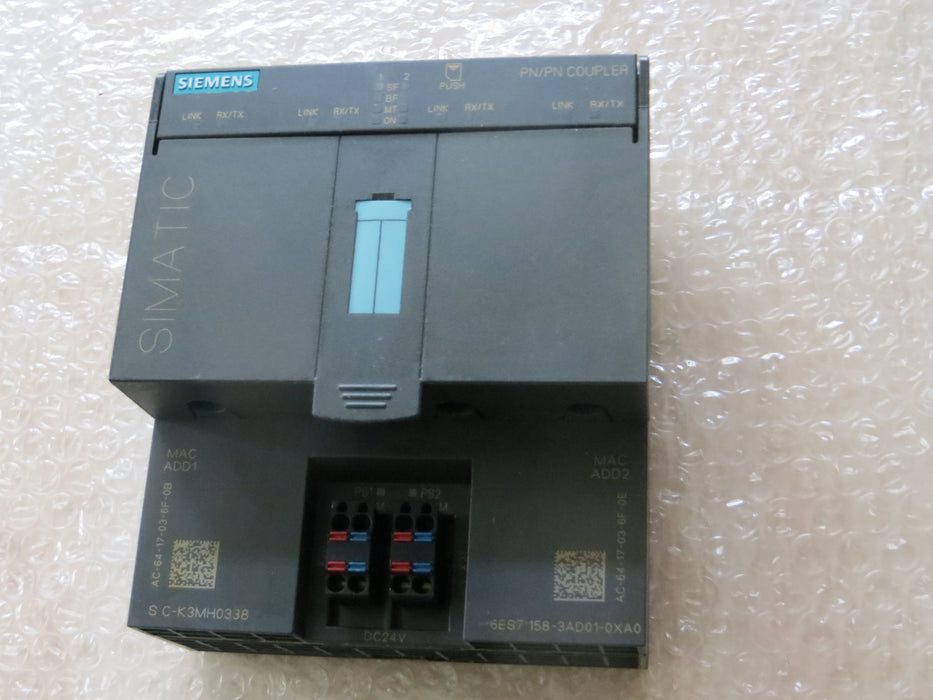 Siemens 6ES7 158-3AD01-0XA0 "PN/PN coupler"
