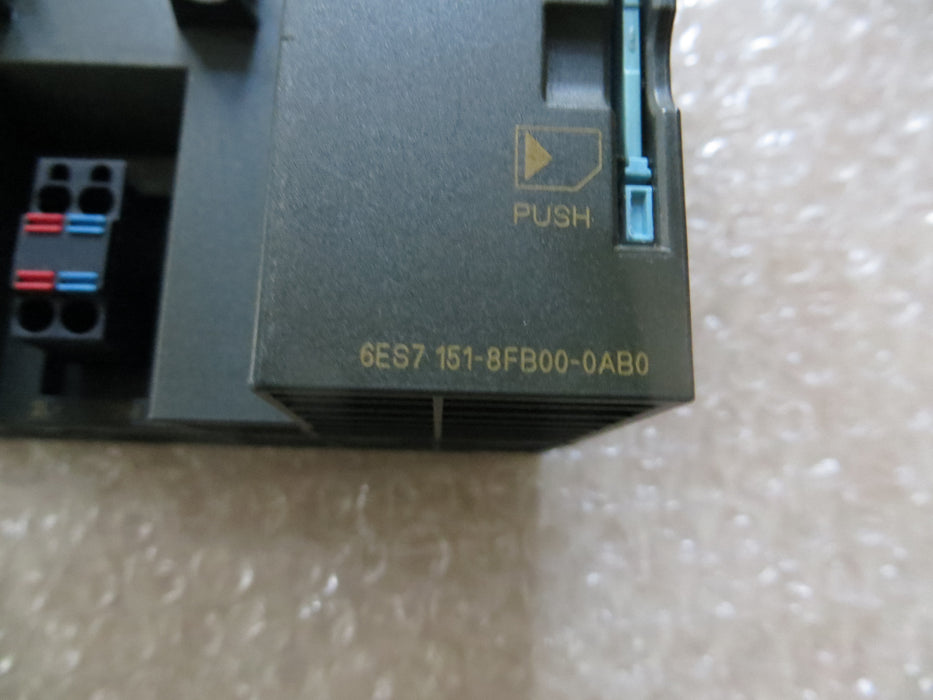 Siemens 6ES7 151-8FB00-0AB0 "PN/DP CPU"