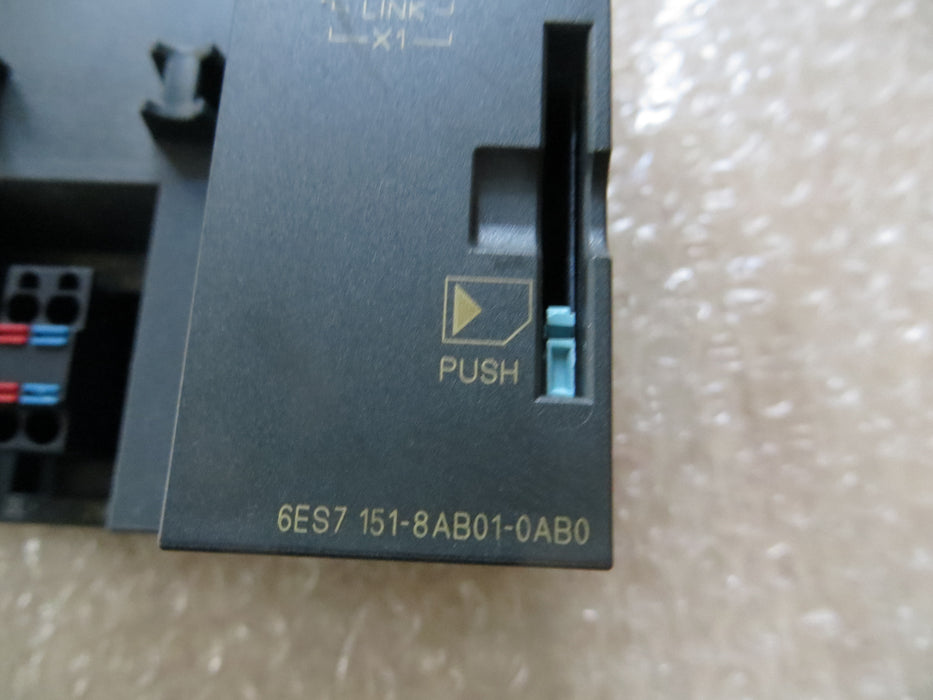 Siemens 6ES7 151-8AB01-0AB0 "PN/DP CPU"