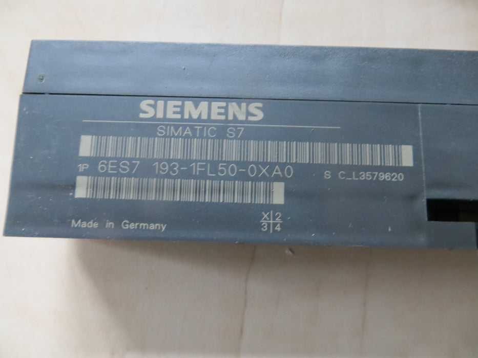 Siemens 6ES7 193-1FL50-0XA0 "Terminal module"