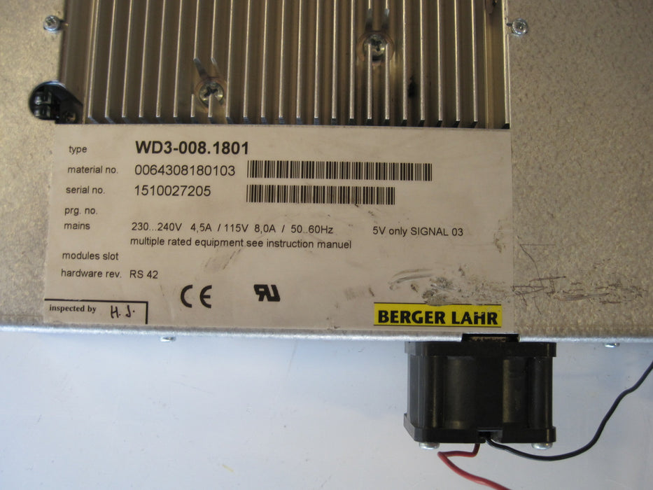 Berger Lahr WD3-008.1801 "Driver"