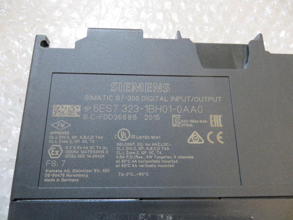 Siemens 6ES7 323-1BH01-0AA0 "Digitale I/O"