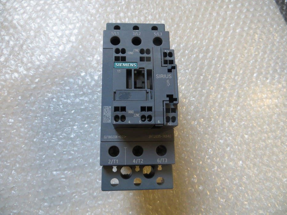 Siemens 3RT2035-3KB40 "Contactor"