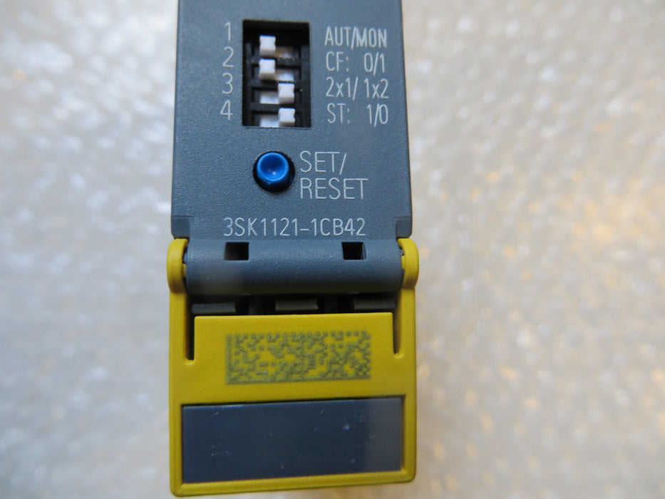 Siemens 3SK1121-1CB42 "Veiligheidsrelaismodule"