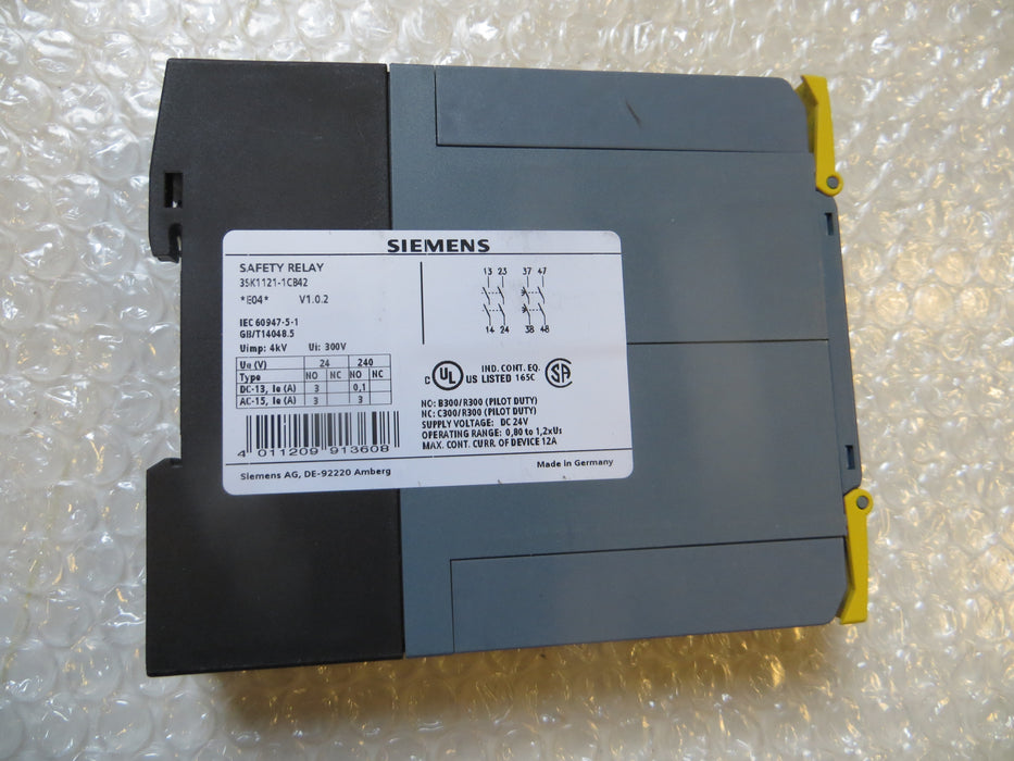 Siemens 3SK1121-1CB42 "Veiligheidsrelaismodule"