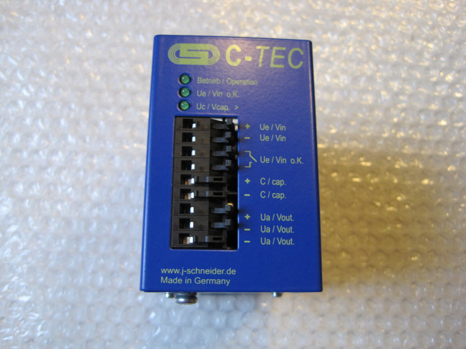 J Schneider Elektrotechnik GmbH C-tec 2403-1  "Capacitor Buffer Module"