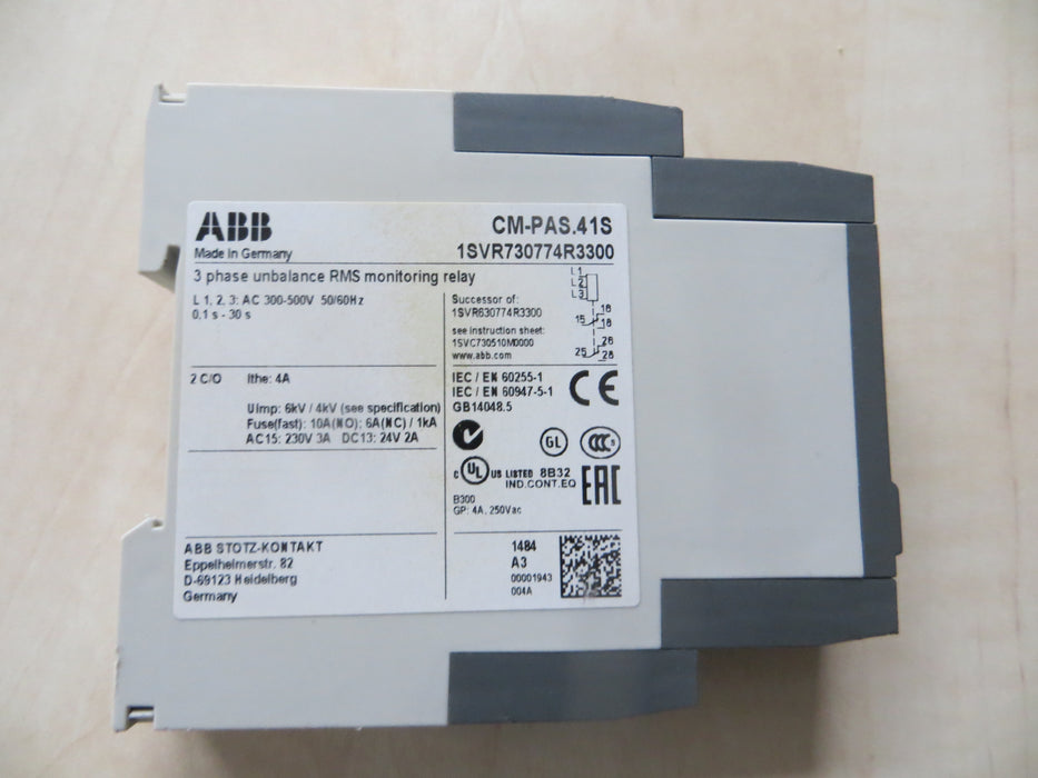 ABB 1SVR430720R0500 „Temperaturüberwachungsrelais“