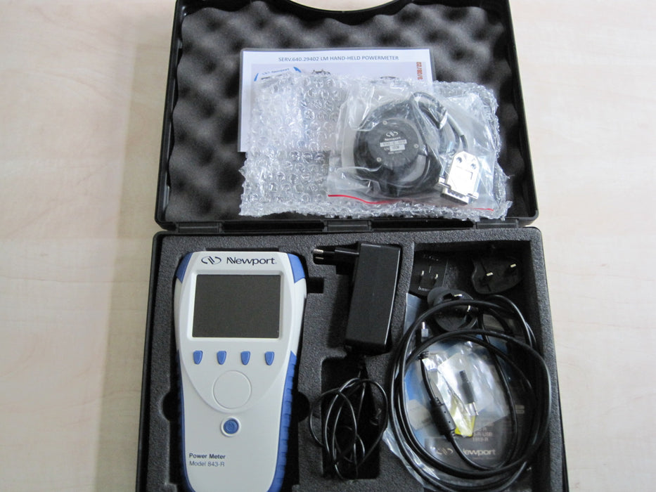Newport 843-R +  "Optical Power Detector"
