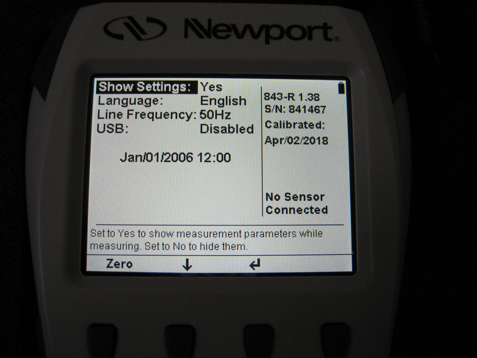 Newport 843-R +  "Optical Power Detector"