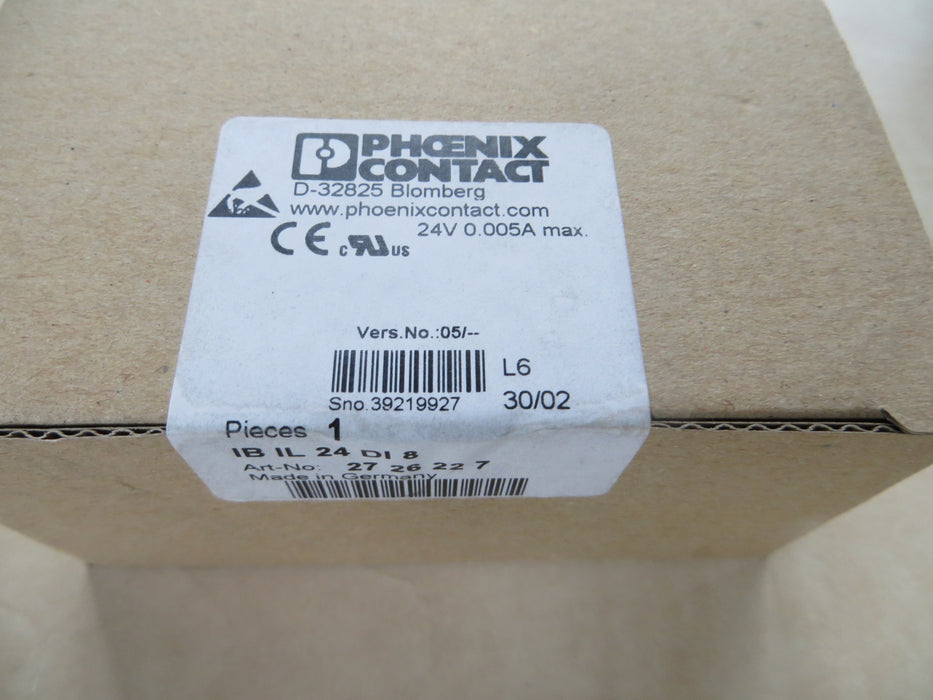 Phoenix Contact IB IL 24 DI 8 "Digital unit"