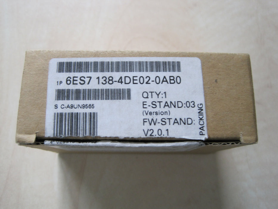 Siemens 6ES7 138-4DE02-0AB0  "Counter module"