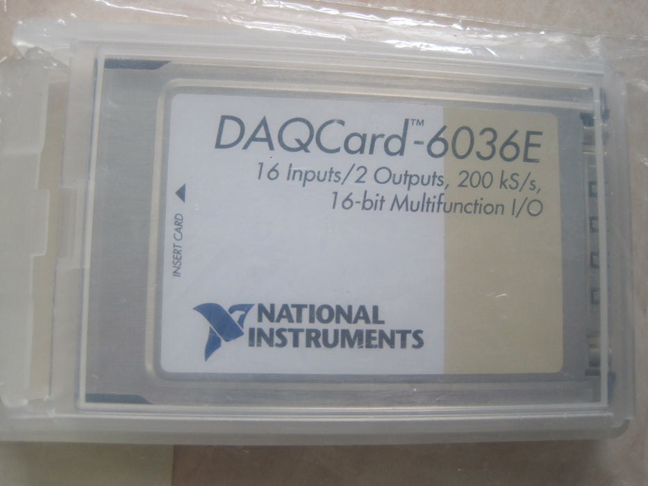 National Instruments DAQCard-6036E  "Acquisition Card"