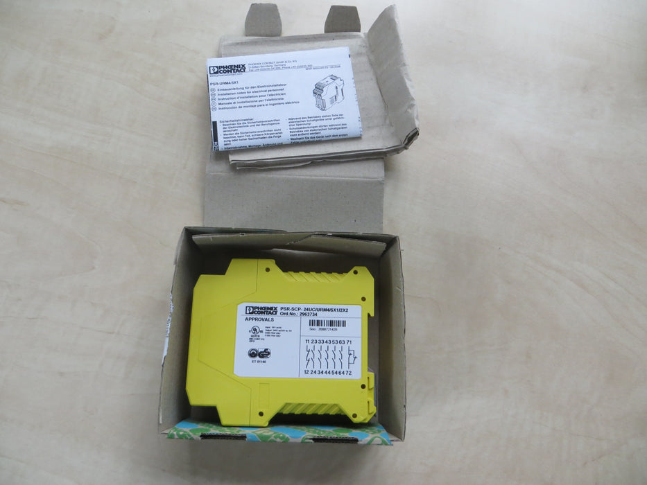 Phoenix Contact PSR SCP 24UC/URM4/5X1/2X2 "Extension unit"