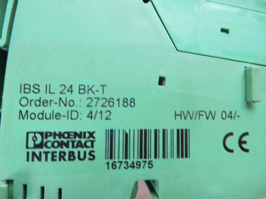 Phoenix Contact IBS IL 24 BK-T  "PLC bus coupler"