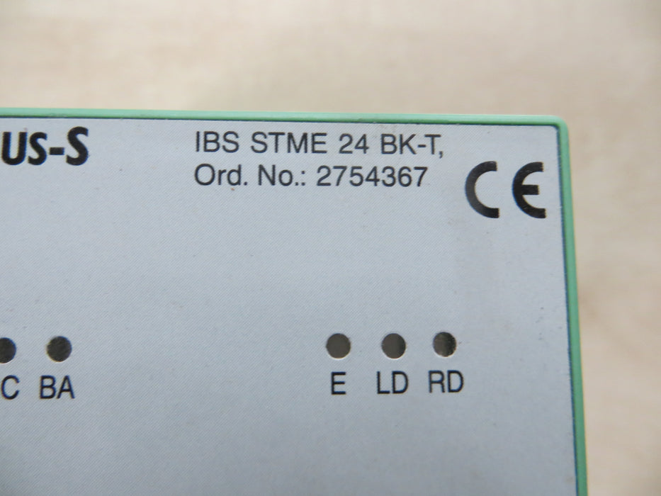 Phoenix Contact IBS STME 24 BK-T "Interbus-S unit"