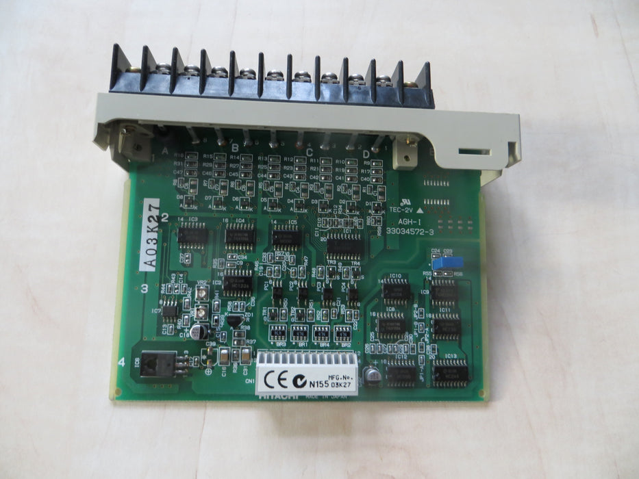 Hitachi EH-XD16 "PLC DC-ingang"