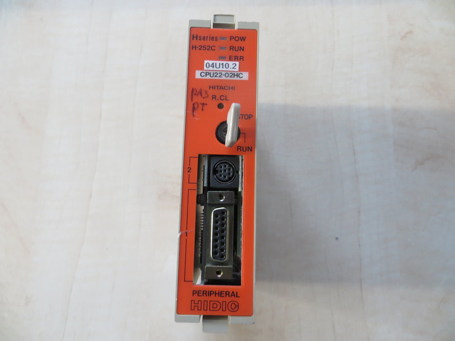 Hitachi EH-XD16 "PLC DC-ingang"