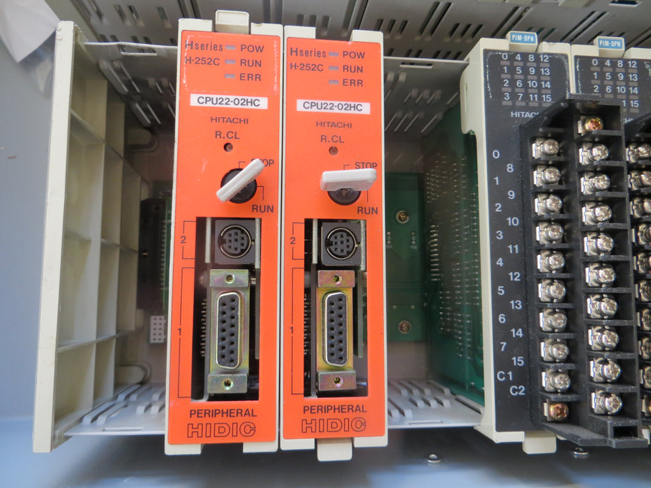 Hitachi EH-XD16 "PLC DC-ingang"