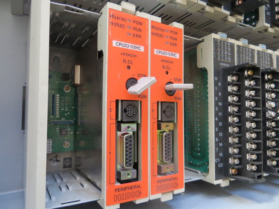 Hitachi EH-XD16 "PLC DC-ingang"