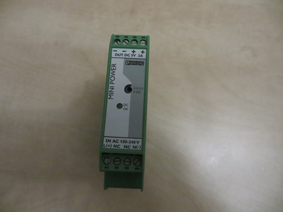 Phoenix Contact MINI-PS-100-240AC/5DC/3 "Power supply"