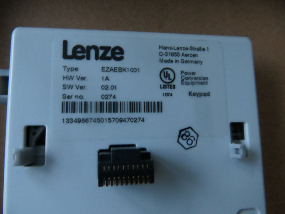 Lenze EZAEBK2001 "Diagnoseterminal"