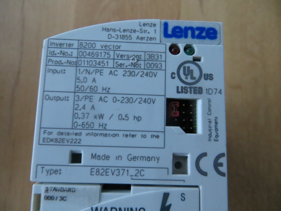 Lenze EZAEBK2001 "Diagnoseterminal"