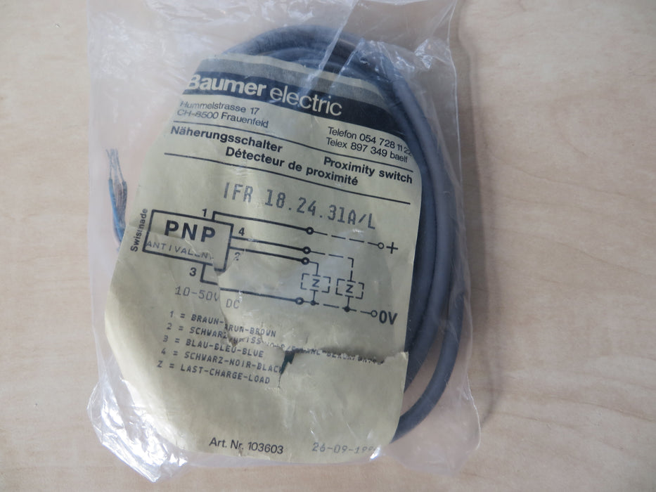 Baumer Electric IFR 18.24.31A/L  "Sensor"