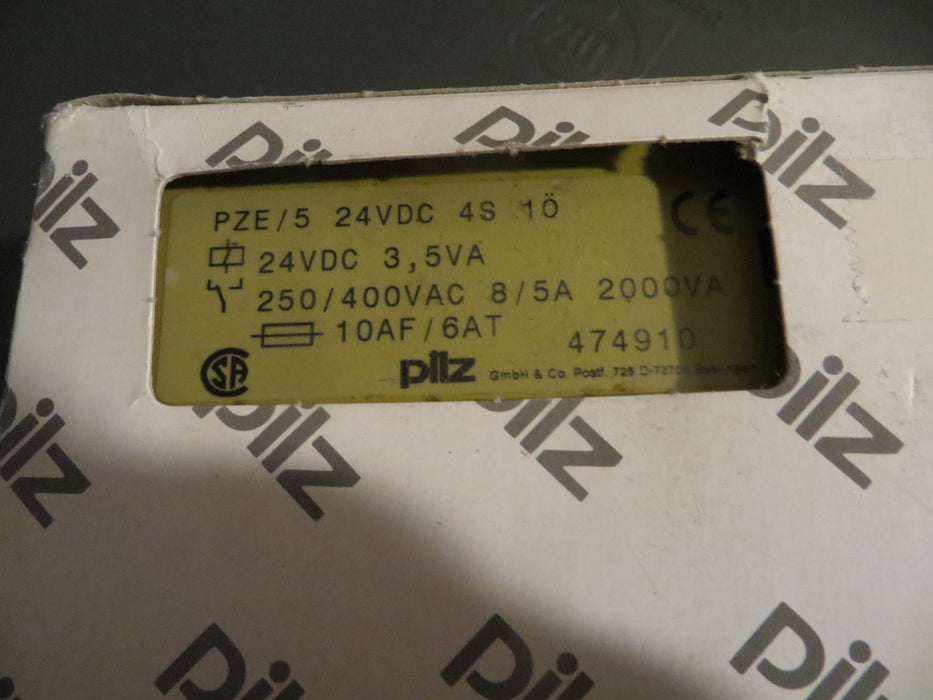 PILZ PNOZ XV3.1P 30/24VDC 3n/o 1n/c2n "Veiligheidsrelais"