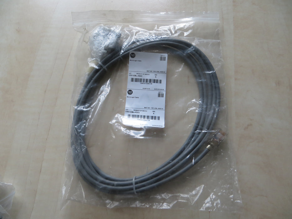 Allen Bradley 1761-CBL-AS03 "PLC Cable"