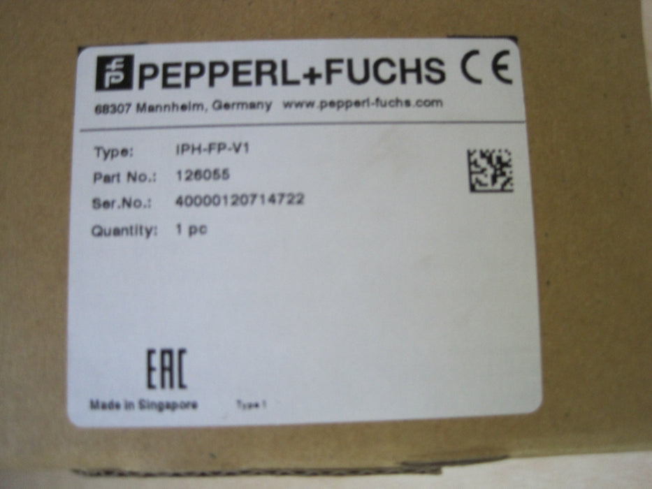Pepperl + Fuchs IPH-FP-V1  Head Sensor