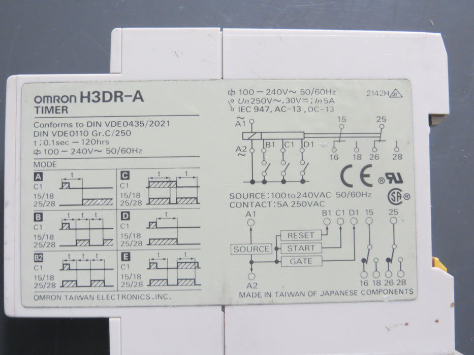 Omron H3DR-A "Timer"