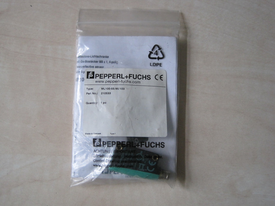 Pepperl + Fuchs ML100-55/95/103  "Distance sensor"