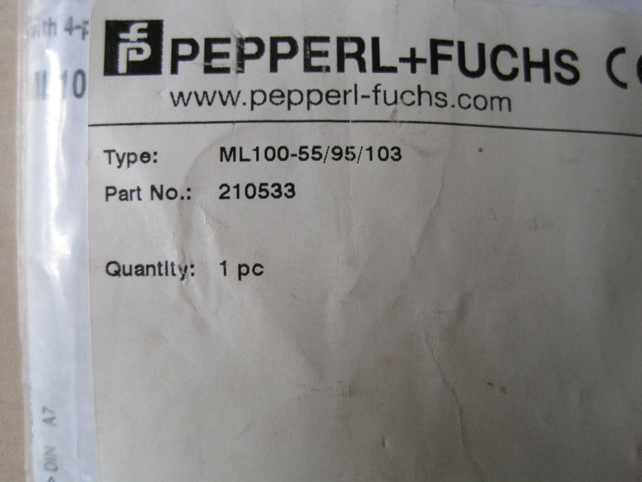 Pepperl + Fuchs ML100-55/95/103  "Distance sensor"
