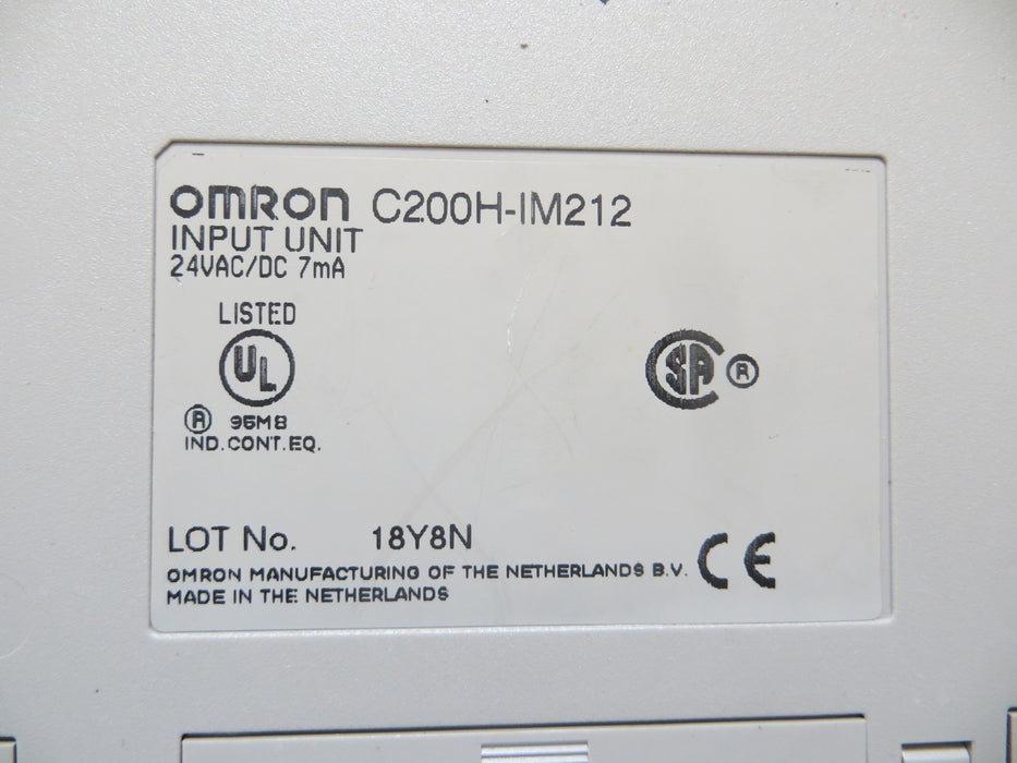 Omron C200H-IM212 "Input unit"