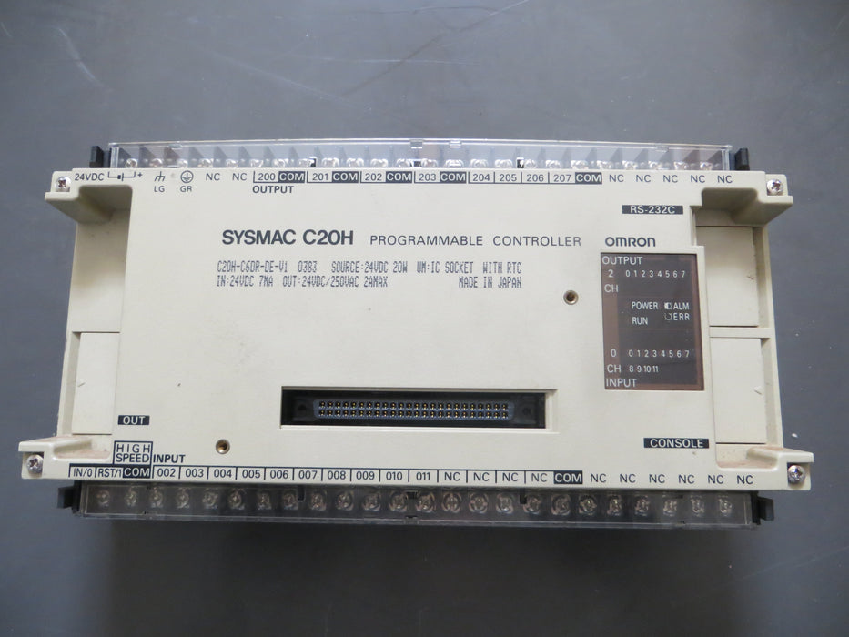 Omron C20H-C6DR-DE-V1 "Programmable controller"