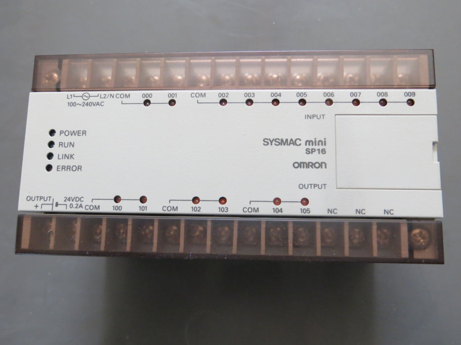 Omron SP16-DR-A"Programmable controller"