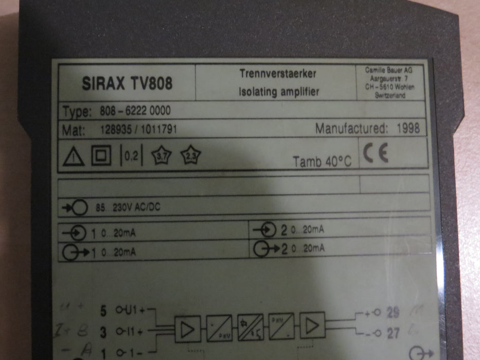 Camille Bauer Sineax VS46 "zender"