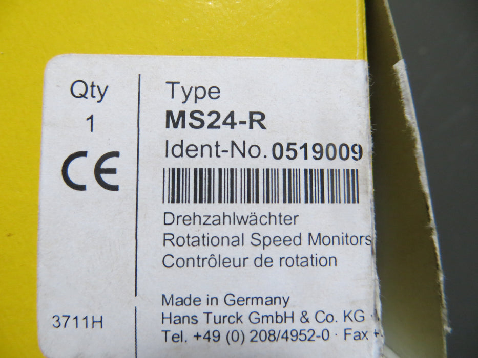 Turck MS24-R "Rotational speed monitor"